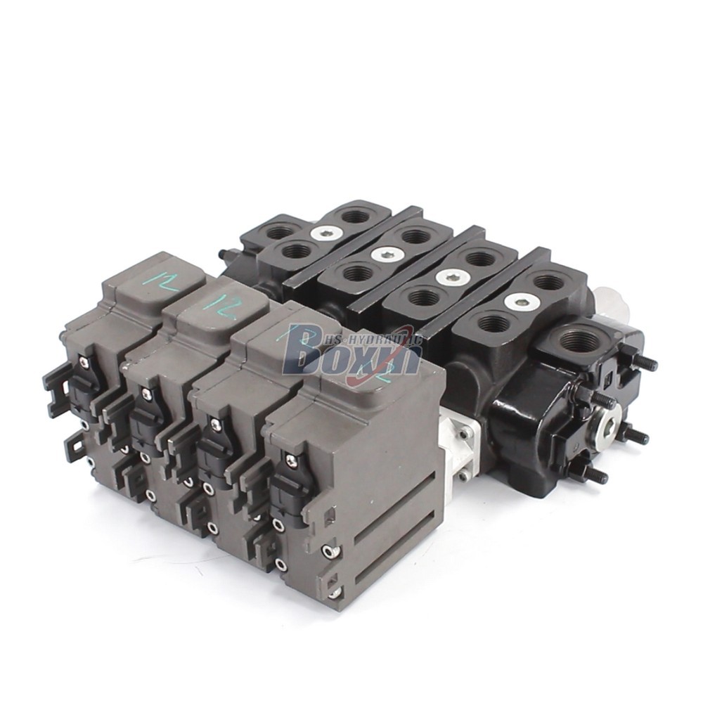 Industrial Grade SD8EMA-4OT Electric Motor Operated 4 Spool Directional Valve main image